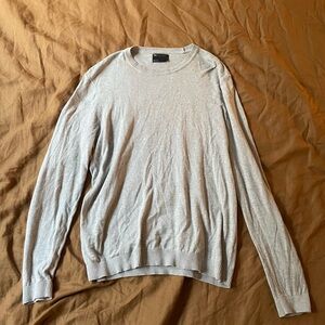 ASOS Light Gray Crewneck Sweater